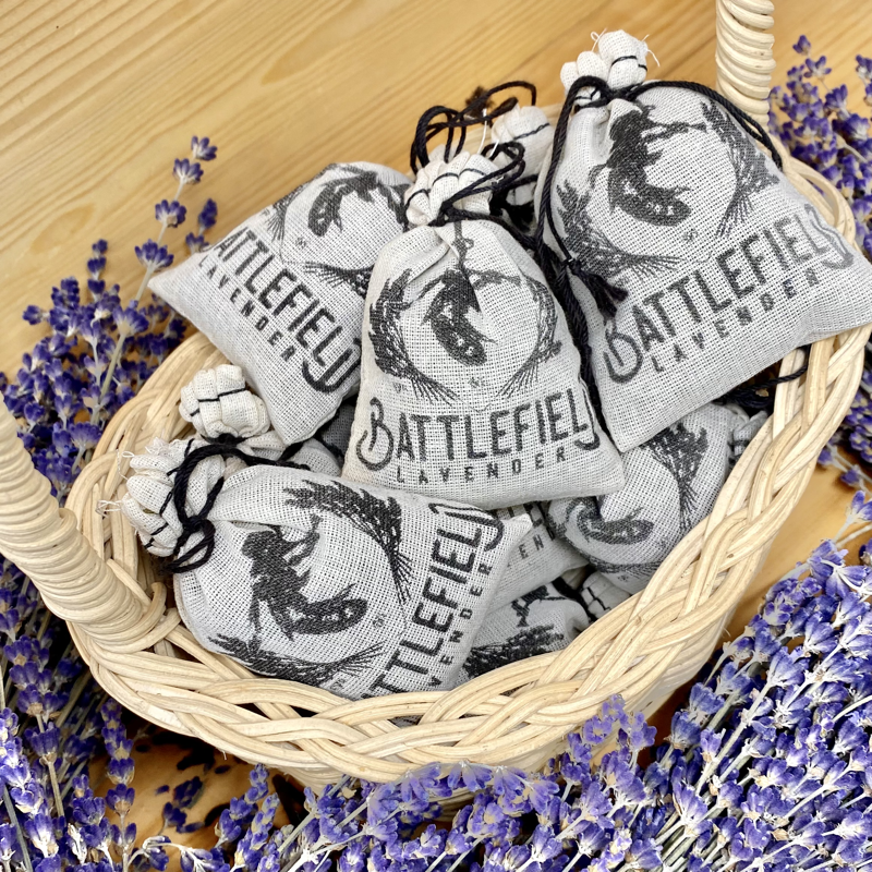Buzz Bag Lavender Sachets | Battlefield Lavender