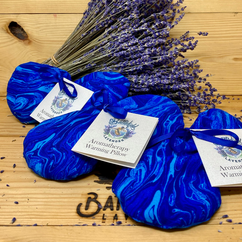 Eye Pillow with Lavender Buds and Flaxseed Battlefield Lavender